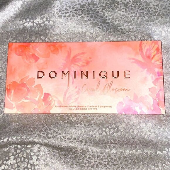 Dominique Cosmetics Coral Blossom Eyeshadow Palette NIB - Picture 1 of 3